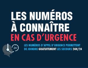 numeros urgence